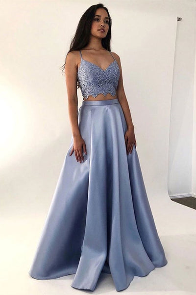 Light blue 2 2025 piece dress