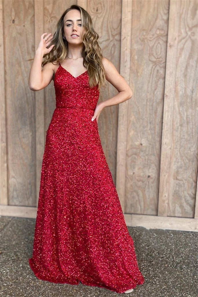 A Line V Neck Backless Lace Red Short Prom Dress Homecoming Dress, Bac –  abcprom